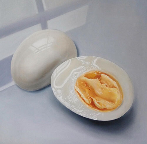 Sliced Boiled Egg