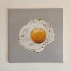 'Fried Egg' - 40 x 40 cm - Stone (ships 28th July) (Copy)