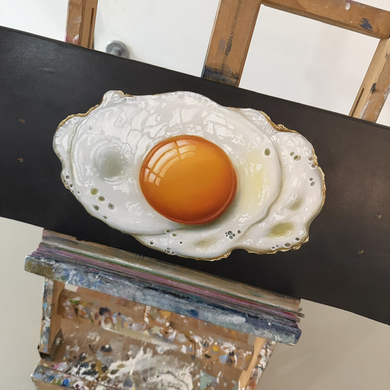 'Fried Egg' - Skateboard Deck - Black (ships 11th September) - Image 2