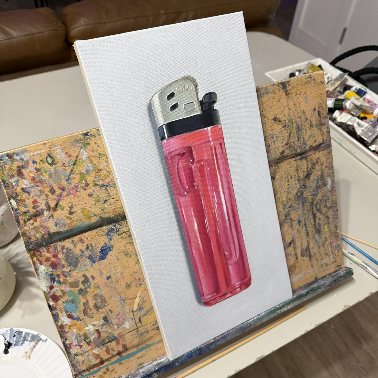 'Lighter' - 20 x 40 cm - Pink (ships 11th September) - Image 2